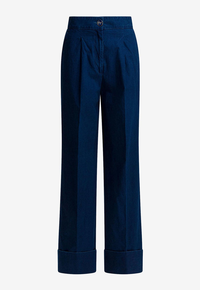 Valentino High-Waist Wide-Leg Jeans Blue 6B3DD19D94B558_49580566-9bb5-43c0-b320-c90cda61d852