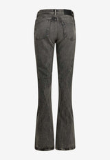 Acne Studios 2025F Gothik Flared Jeans Black A00570969_619d2cf2-498d-4ac7-8158-7f6d02aba003