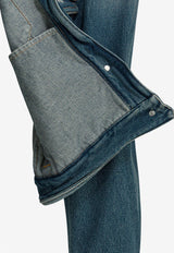 Acne Studios Buttoned Denim Jacket Blue A90692AUZ_f8f98259-25a8-4344-ace2-9093269110cf