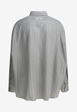 Acne Studios Striped Casual Shirt Gray BB0698AM4_16556032-ad92-4821-ab0f-43530d995c74