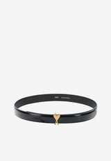 AMI PARIS Ami De Coeur Leather Belt Black UBL209.AL01390015_c44dda25-6c3f-45d0-bb55-670539435822