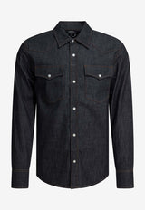 A.P.C. Western Denim Shirt  COHOJ-H12632IAI_bf9652c4-29c4-4bff-a118-ac88924ade03