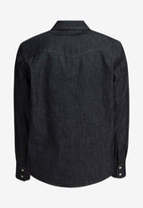 A.P.C. Western Denim Shirt  COHOJ-H12632IAI_bf9652c4-29c4-4bff-a118-ac88924ade03