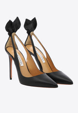 Aquazzura Bow Tie 105 Nappa Leather Pumps Black DENHIGP0NAP000_12150df9-ed2c-496b-8c02-c84dec09f311