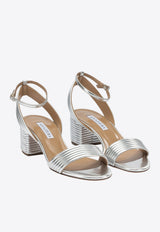 Aquazzura Sundance 50 Laminated Leather Sandals Silver SUDMIDS1LAMCCC_e3ad2369-5294-4cec-a06d-4481496fed50