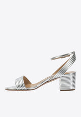 Aquazzura Sundance 50 Laminated Leather Sandals Silver SUDMIDS1LAMCCC_e3ad2369-5294-4cec-a06d-4481496fed50