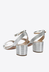 Aquazzura Sundance 50 Laminated Leather Sandals Silver SUDMIDS1LAMCCC_e3ad2369-5294-4cec-a06d-4481496fed50