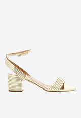 Aquazzura Sundance 50 Laminated Leather Sandals Gold SUDMIDS1LAMFD5_f47a6bc7-fb11-4776-a4c3-55ce165c87f8