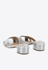 Aquazzura Sundance Laminated Leather Sandals Silver SUDMIDS3LAMCCC_e10ee7d4-feee-4190-8af2-17104c4744f7