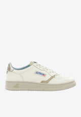 Autry Medalist Grained Leather Low-Top Sneakers White AULWNE15_570c6e23-edfe-4f92-b275-239de4775e3e