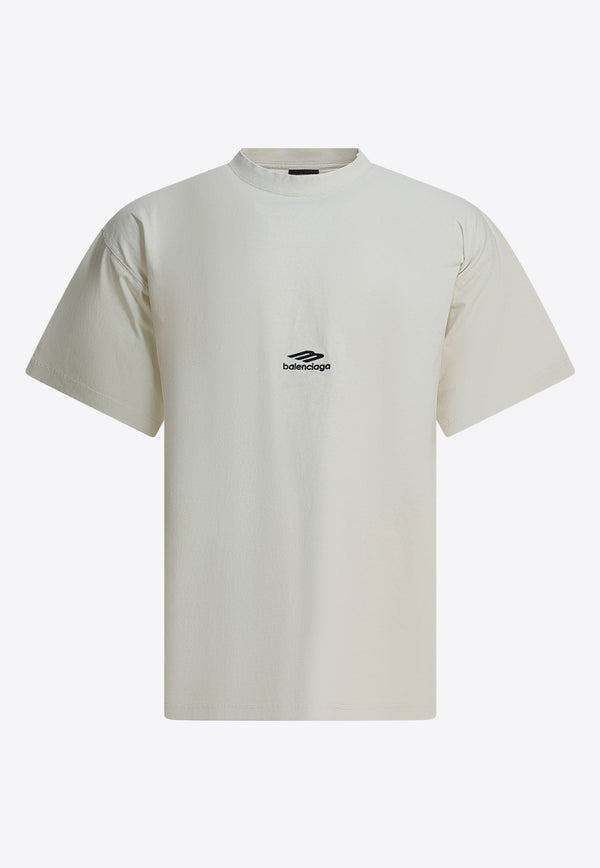 Balenciaga 3B Sports Icon Oversized T-shirt White 850345TTVK59054_a760553a-ea0a-4dfa-8cc9-24618c34a15c