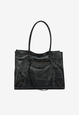 Balenciaga Medium Le City Tote Bag Black 8518182ABEK1000_e090d5d4-bcc4-428f-91ca-5a9a79bda01c