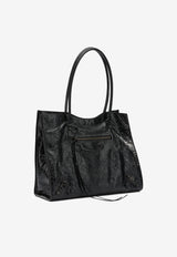 Balenciaga Medium Le City Tote Bag Black 8518182ABEK1000_e090d5d4-bcc4-428f-91ca-5a9a79bda01c