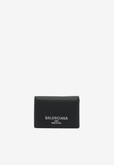 Balenciaga Mini Credit Leather Wallet  Black 8531482ABV01000_81b98841-0239-4e35-a87a-e46e226dcd60