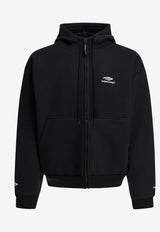 Balenciaga 3B Sports Icon Hooded Sweatshirt Black 855304TQVN99034_0dd584bf-c069-4736-b57f-5a3bb3edaba4