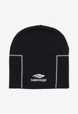 Balenciaga Sporty 3B Sports Beanie 857096T17681070_71561c23-0875-414e-b87e-a3d7d9372043