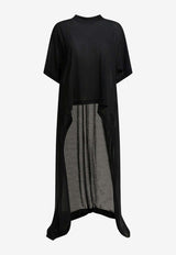 Balenciaga Train Long Back T-shirt Black 871740TUVC91000_e203255b-f2e0-40d2-ad39-f60d9de9b499