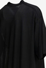 Balenciaga Train Long Back T-shirt Black 871740TUVC91000_e203255b-f2e0-40d2-ad39-f60d9de9b499