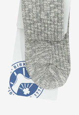 Birkenstock Ribbed Ankle Socks Gray 1008060GRAY WHITE_5824ba7d-18e2-4dfc-b00b-68139e31d938