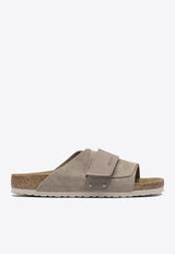 Birkenstock Kyoto Suede Slides Taupe 1015573TAUPE_8aa7f067-fa80-48d9-be3a-f4f428de2e79