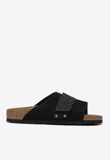 Birkenstock Kyoto Suede Slides Black 1022566BLACK_209d2cbd-05fa-4a82-b1ae-e015d20f475f