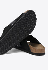 Birkenstock Kyoto Suede Slides Black 1022566BLACK_209d2cbd-05fa-4a82-b1ae-e015d20f475f