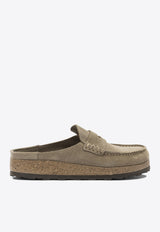 Birkenstock Naples Suede Leather Slippers Taupe 1025003TAUPE_db31d542-7a28-42a0-8057-c1f08d4d7fbc