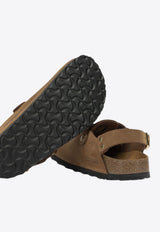 Birkenstock Tokio Hex Low Slides  Brown 1031808MINK_53452695-7dd5-4ddd-ab2a-87bc2566e953