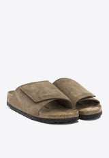 Birkenstock Solana Suede Slides Brown 1031999DARK TEA_1b920825-0a5f-4b85-a121-0b94c82dc6c1