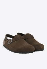 Birkenstock Tokio Suede Slides  Brown 1032025CARAFE_53e5d25e-f0ec-424a-b524-c5efafd6516e