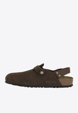Birkenstock Tokio Suede Slides  Brown 1032025CARAFE_53e5d25e-f0ec-424a-b524-c5efafd6516e