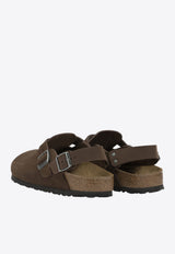 Birkenstock Tokio Suede Slides  Brown 1032025CARAFE_53e5d25e-f0ec-424a-b524-c5efafd6516e