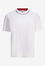 Brunello Cucinelli Monili Crewneck T-shirt White M0T81VT500C159_adf64394-dbc2-43ec-a338-c1090e2bf51b