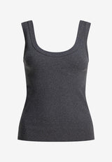 Brunello Cucinelli Monili Ribbed Tank Top  Gray M0TC8FX210CV563_52778832-36d6-4d44-9c57-1629f43f2bac