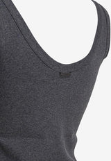 Brunello Cucinelli Monili Ribbed Tank Top  Gray M0TC8FX210CV563_52778832-36d6-4d44-9c57-1629f43f2bac