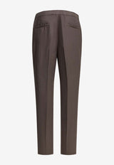 Brunello Cucinelli Drawstring Linen Pants Brown M243DE1710C6046_725852e1-fae5-4b8a-bdcb-087c3abc1899