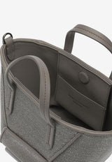 Brunello Cucinelli Mini BC Duo Monili-Embellished Tote Bag Gray MBMON2675C736_7c86aa9e-f7ef-4f27-8ffd-d3500bafc016