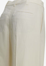 Brunello Cucinelli Straight-Leg Tailored Pants White MH126P8512C579_b04dd7a1-f336-4648-879e-e7ec5bd96714