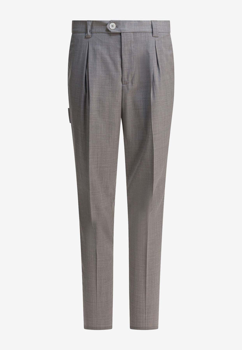 Brunello Cucinelli Pleated Wool Tailored Pants Gray MH2443030FC9100_539c62fd-bafc-4fde-9288-9916159e690c