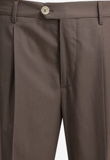 Brunello Cucinelli Tailored Buttoned Pants Brown MH252E1450C2439_5b04ffb5-0465-444e-a78e-84d529cb2002