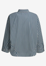 Brunello Cucinelli Shadow Stripe Shirt Blue MH749MX716C001_ed890ec7-99e1-471c-b36b-737809a8d99c