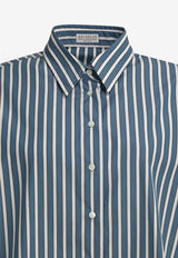 Brunello Cucinelli Shadow Stripe Shirt Blue MH749MX716C001_ed890ec7-99e1-471c-b36b-737809a8d99c