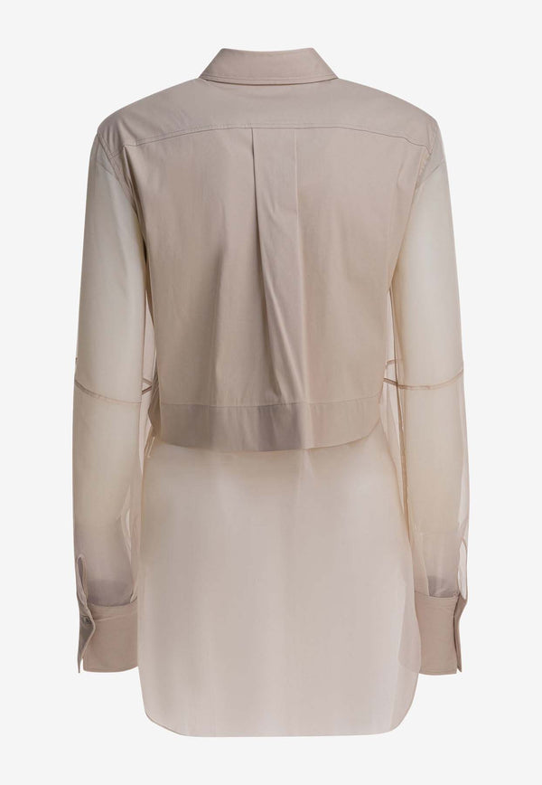 Brunello Cucinelli Monili-Chain Layered Shirt Beige MP091MQ406C7498_e63a7473-f510-4f45-8251-08fa3098b6e8