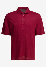 Brunello Cucinelli Jersey Polo T-shirt  Red MR8273915C034_ee9e4458-33a8-4c34-8098-ae343363c236