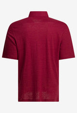 Brunello Cucinelli Jersey Polo T-shirt  Red MR8273915C034_ee9e4458-33a8-4c34-8098-ae343363c236