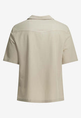 Brunello Cucinelli Casual Buttoned Shirt Beige MW8326684C1045_d3ca6d75-13a0-49e3-b925-32e854c4869e