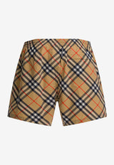 Burberry Vintage Check Beach Shorts  Beige 8087335_bc4e5ac0-ba0e-4848-b822-bc3546e81be2