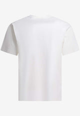 Burberry Checked EKD Print T-shirt White 8119014_e38e8682-fa81-4765-a0b0-5d4d2c1e1640