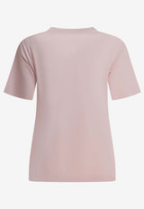 Burberry Embroidered EKD T-shirt Pink 8121037_429993cd-fcd6-47de-aaac-5907ceafcc95