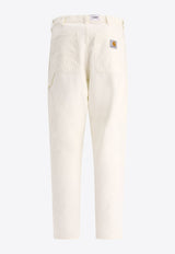Carhartt Wip Single-Knee Straight-Leg Pants White I031497D6.02_0c462fb0-d99a-4f9b-9577-512b19d75ae9